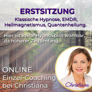 Erstsitzung - Online Sitzung bei Christiana Schweizer