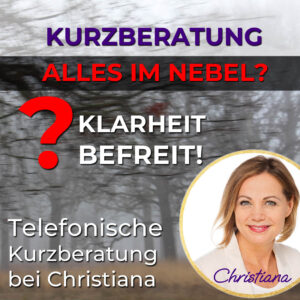 Telefonische Kurzberatung bei Christiana