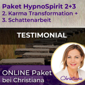 HypnoSpirit Paket - 2+3 bei Christiana als Testimonial
