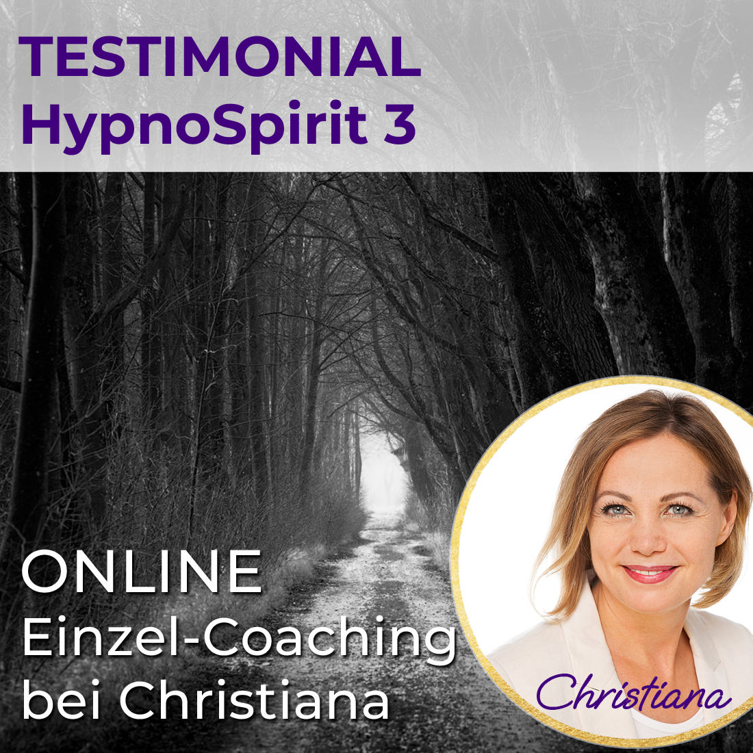HypnoSpirit 3 - Schattenarbeit bei Christiana als Testimonial