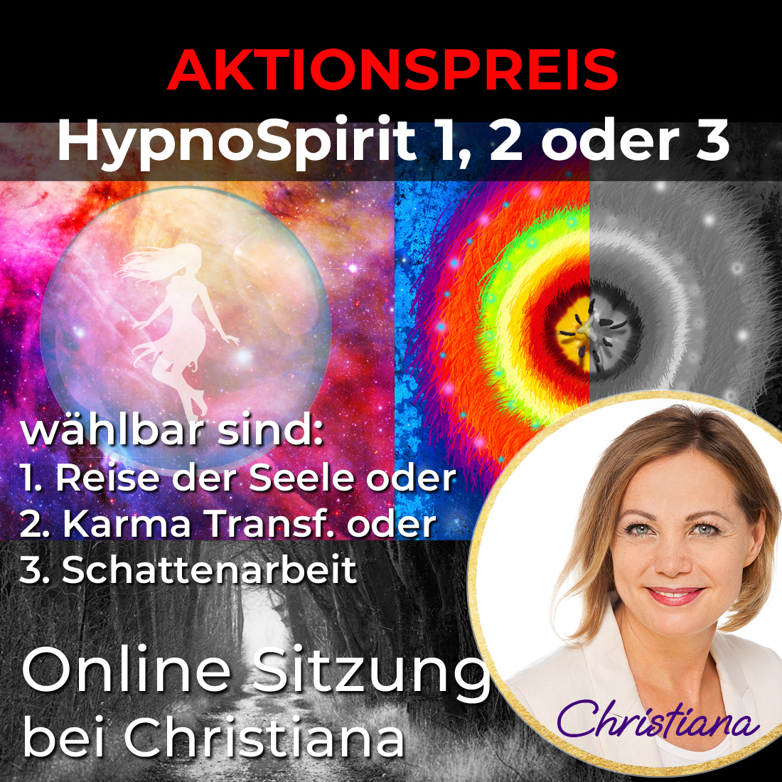 HypnoSpirit Aktion - 1,2 oder 3 bei Christiana